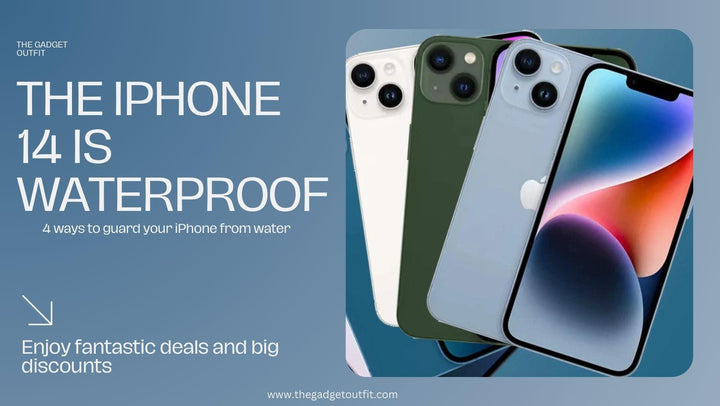 The iPhone 14 is waterproof