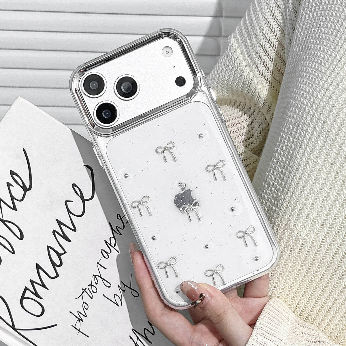 Cute Bow Aesthetic iPhone Case for Girls – Stylish Phone Cover