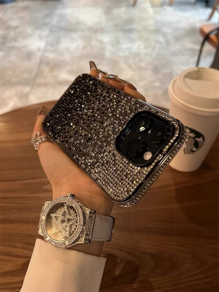 Luxury Black Diamond Bling Case – Ultra Glam Edition