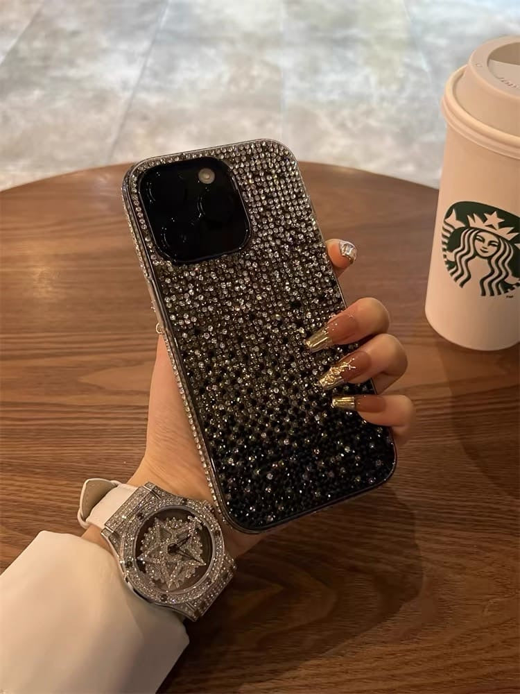 Luxury Black Diamond Bling Case – Ultra Glam Edition
