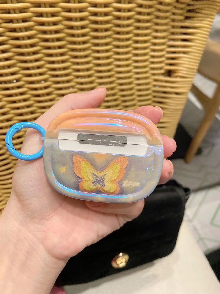 Butterfly Shine Airpods Case
