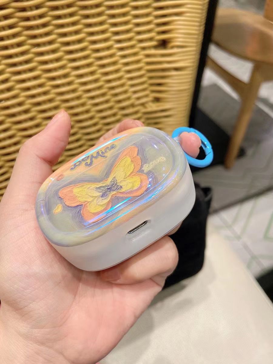 Butterfly Shine Airpods Case