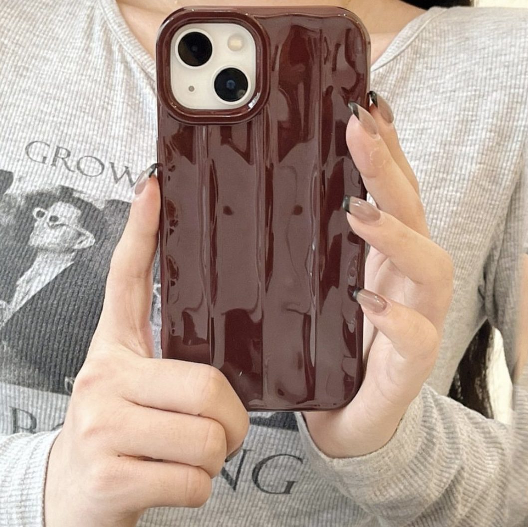 Iphone Shinny Wave Case
