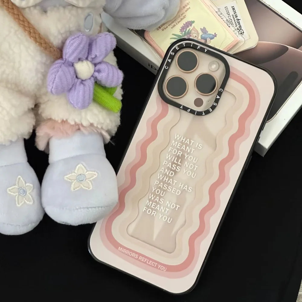 Destined Flow Quote iPhone Case