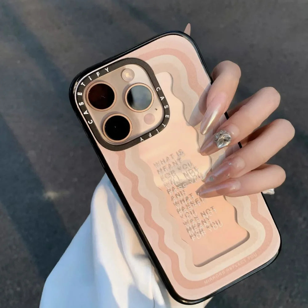 Destined Flow Quote iPhone Case
