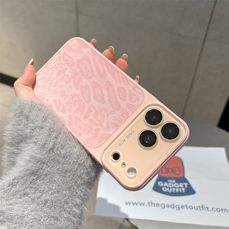 Elegant Pink Textured Phone Case – Durable & Stylish Protective Cover
