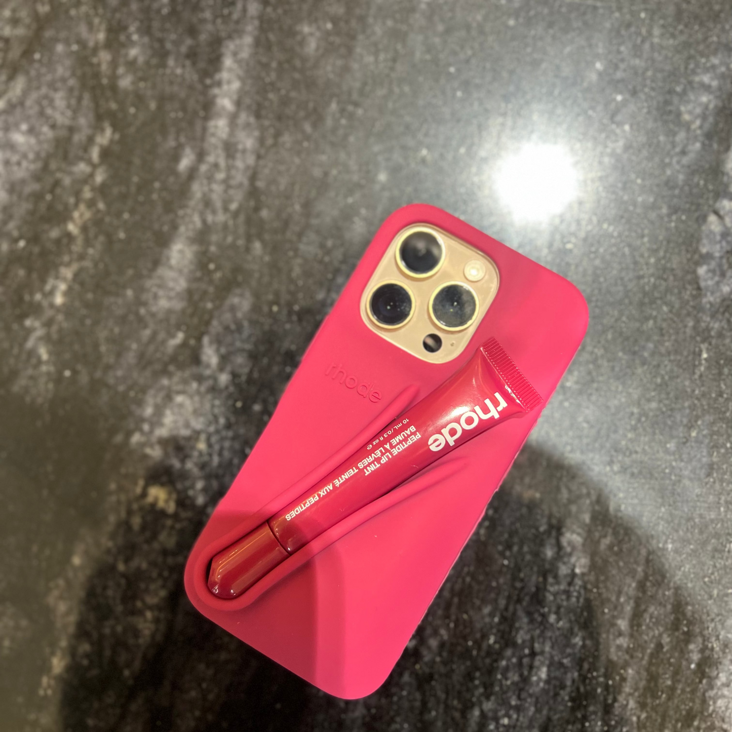 Trendy Lip Gloss iPhone Case—Beauty Must-Have!