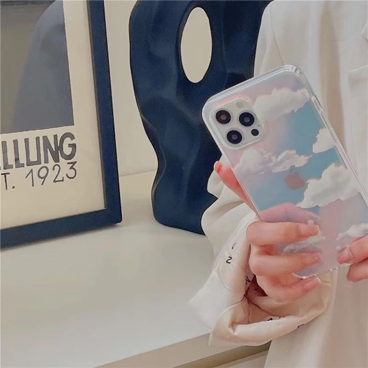 Iphone Cloud Holographic