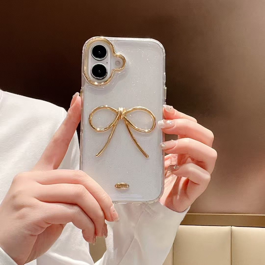 Glitter Belle Big Bow Phone Case