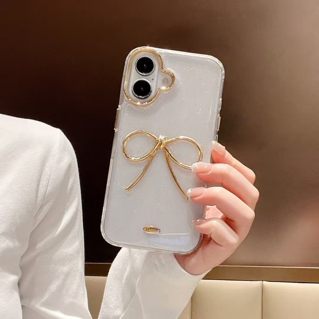 Glitter Belle Big Bow Phone Case