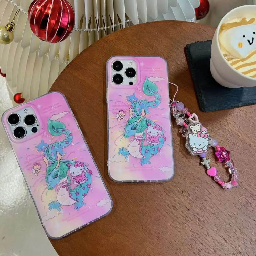 Hello Kitty x Fantasy Dragon Charm Case ππ
