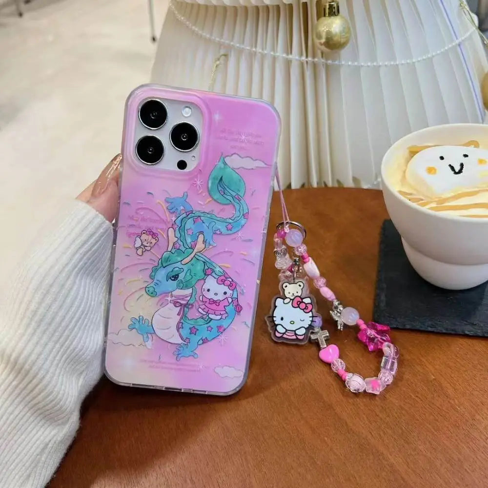 Hello Kitty x Fantasy Dragon Charm Case ππ
