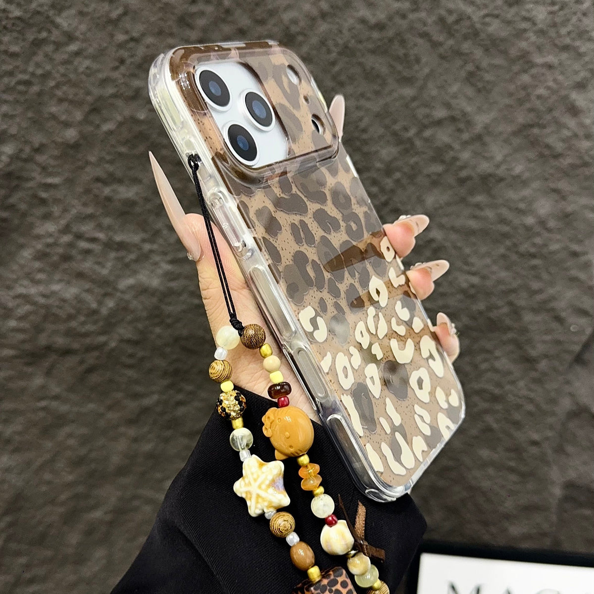 Leopard Print Phone Case – Stylish Brown Animal Pattern Cover