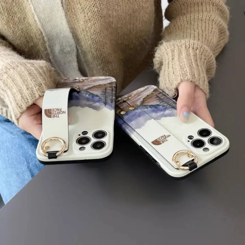 iPhone High Mountains North Face Handle Cover