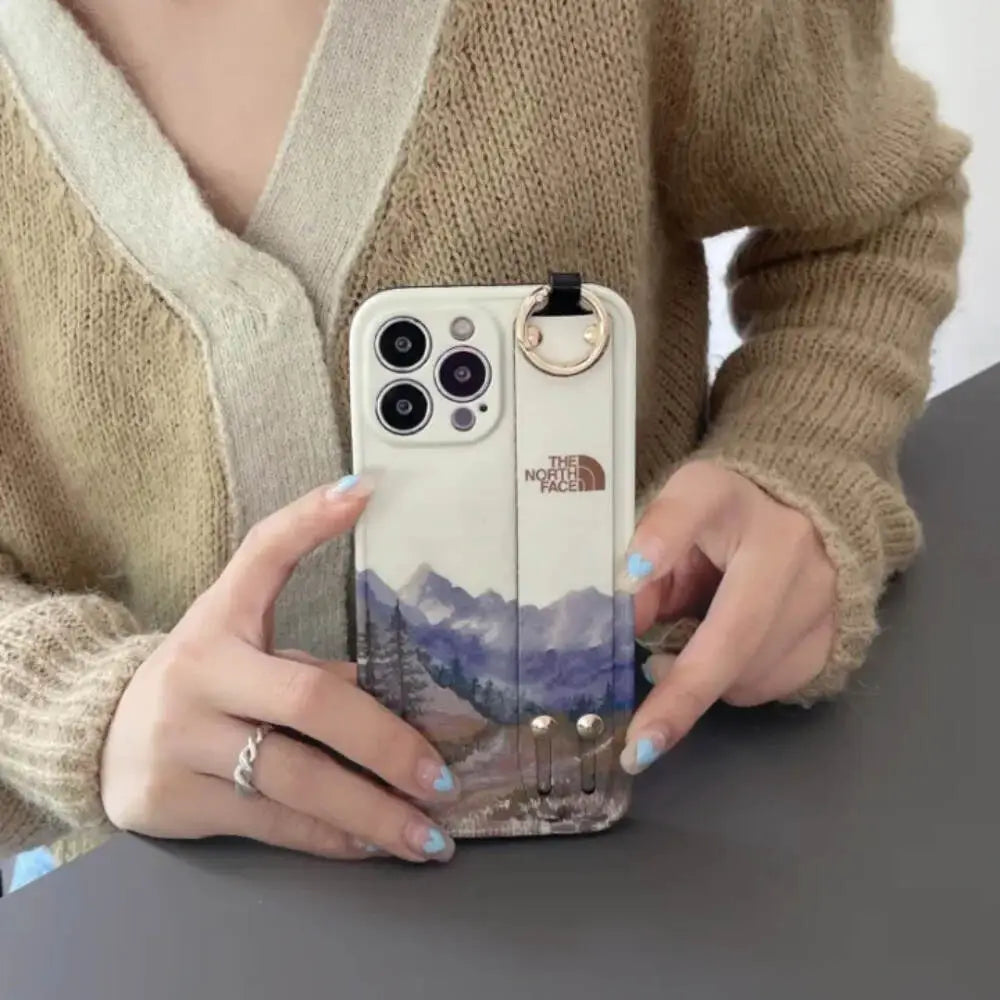 iPhone High Mountains North Face Handle Cover