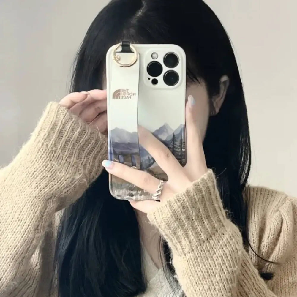 iPhone High Mountains North Face Handle Cover