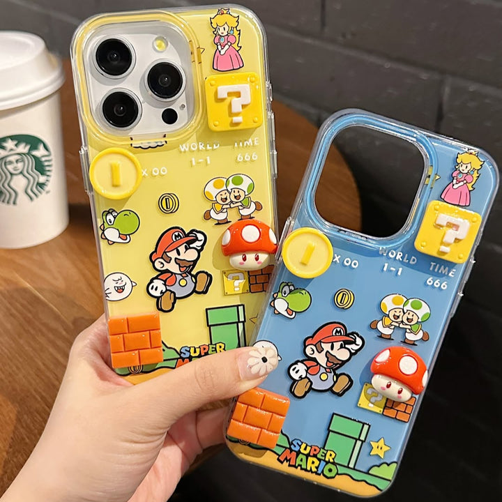 Super Mario 3D Adventure Case with Charm