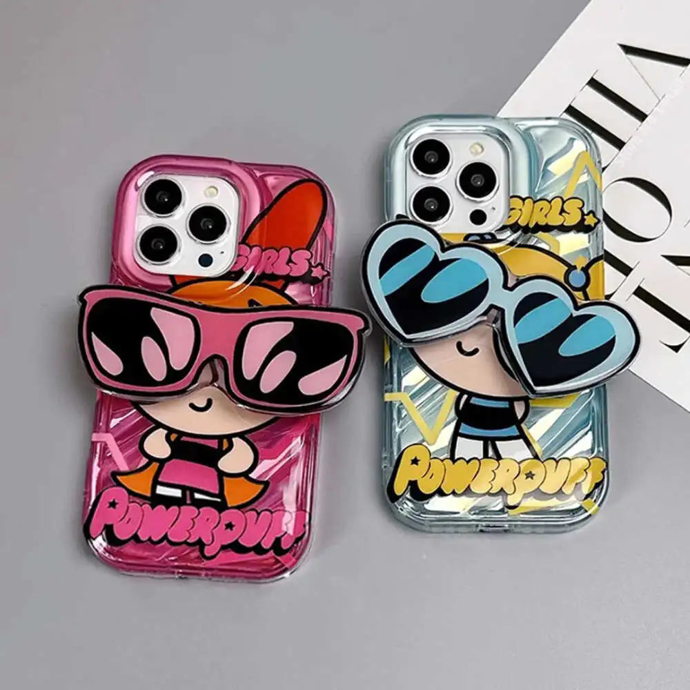 Powerpuff Girls With Pop Socket