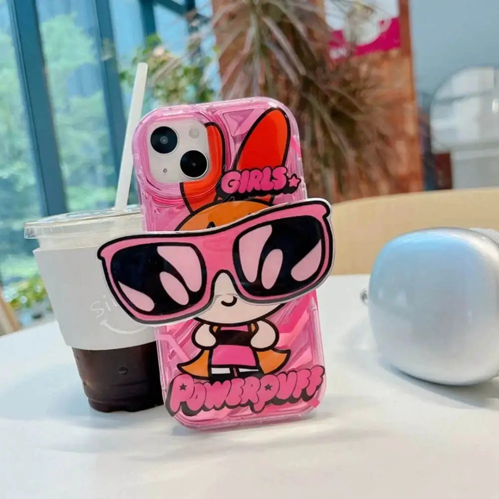 Powerpuff Girls With Pop Socket