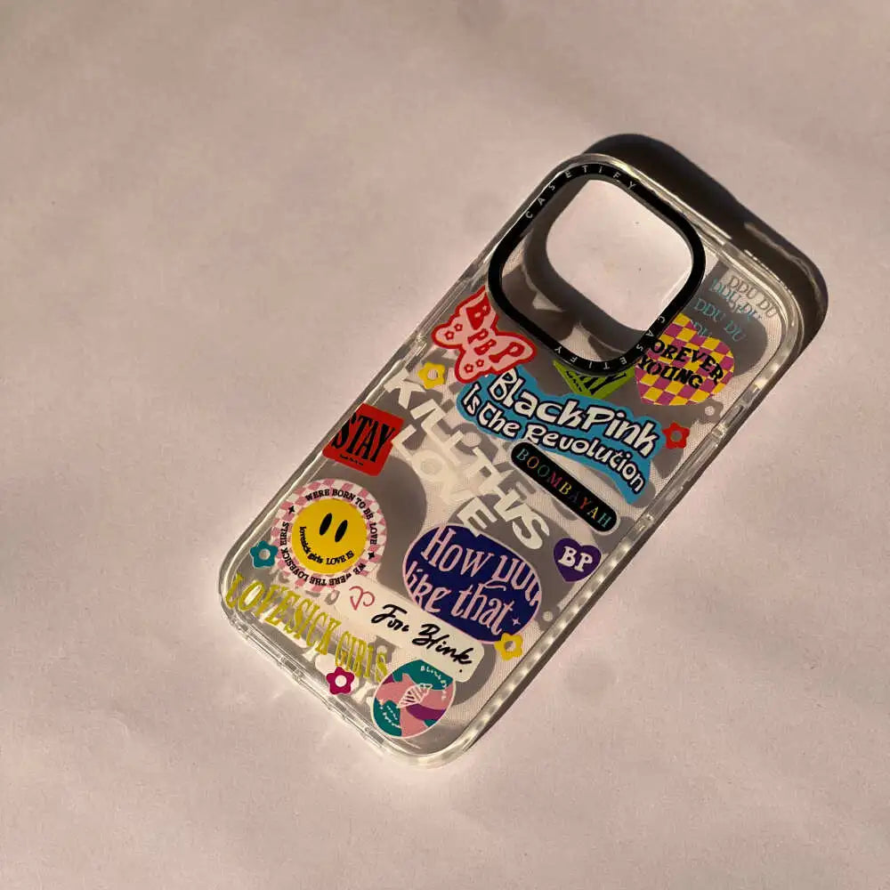Transparent Stickers Case