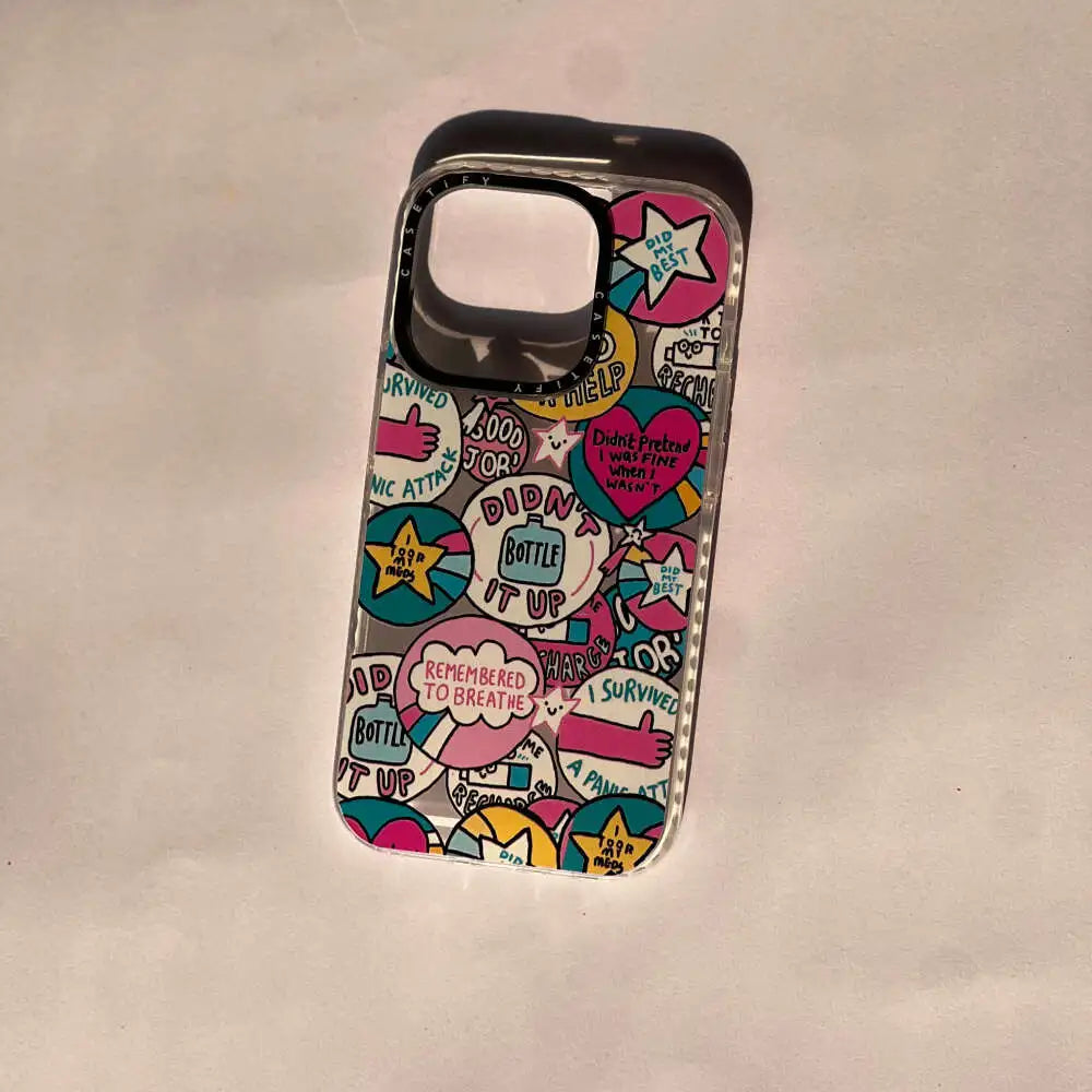 Transparent Stickers Case