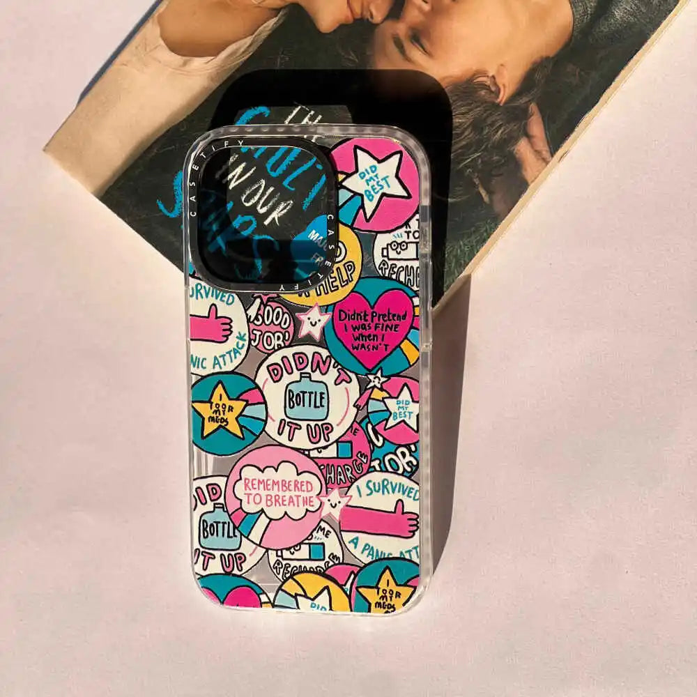 Transparent Stickers Case