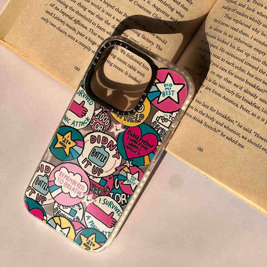 Transparent Stickers Case
