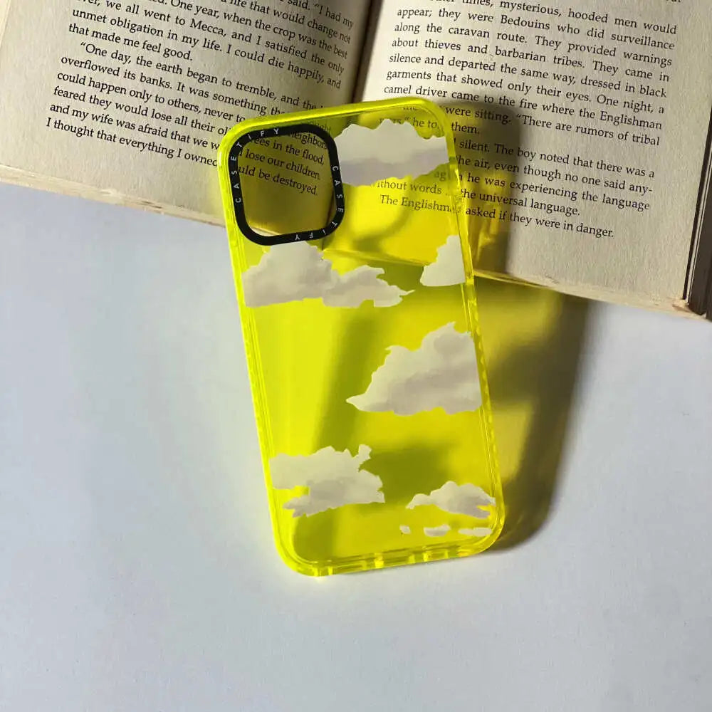 Sunflower And Cloud Silicon Case
