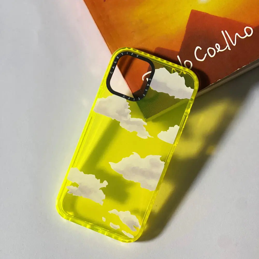 Sunflower And Cloud Silicon Case