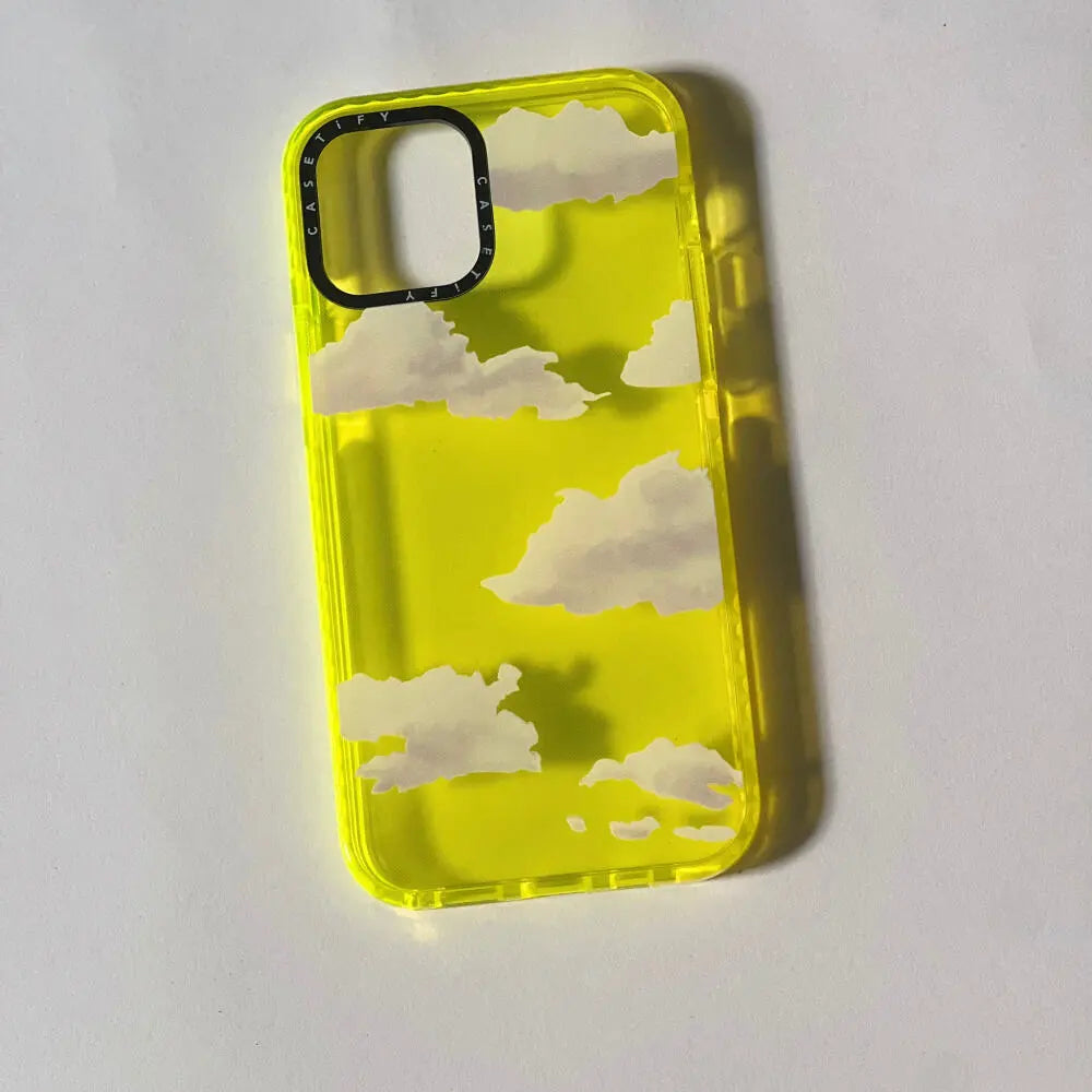 Sunflower And Cloud Silicon Case