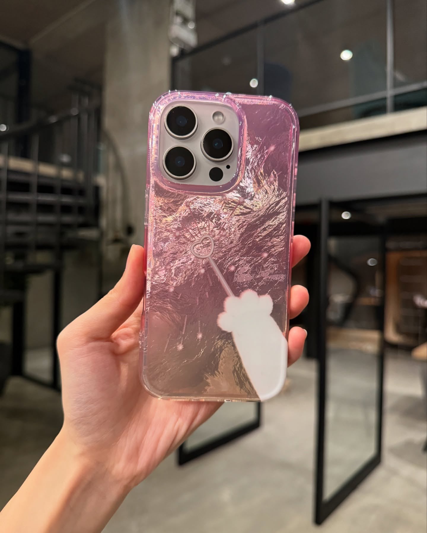 Pink Aura Wand Case