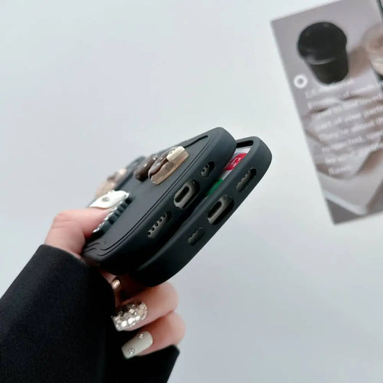 Coffee And Cookie Camera Slider Protection Case