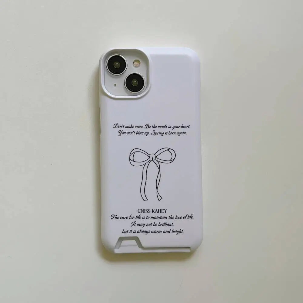 Cniss Kahey Card Holder Case