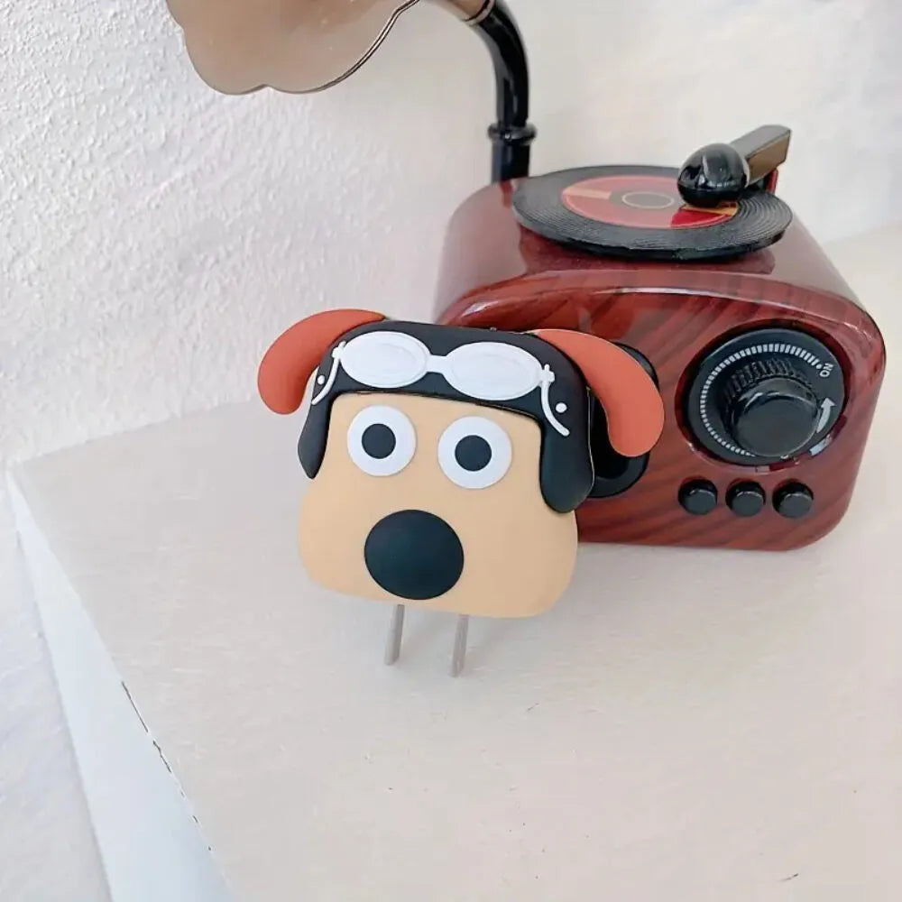 Cute Puppy Charging Case