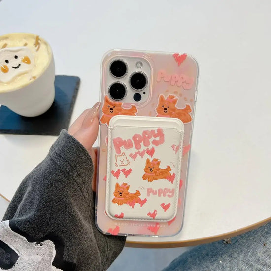 Pawfect Sparkle Case With MagSafe Wallet
