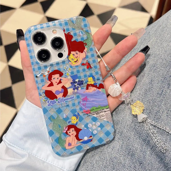 Shimmer Mermaid Case With Pendant Charm