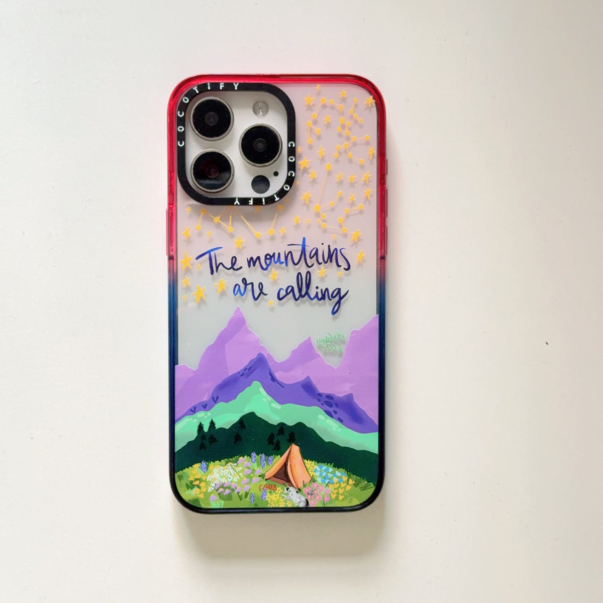 Mountain Glow iPhone Case