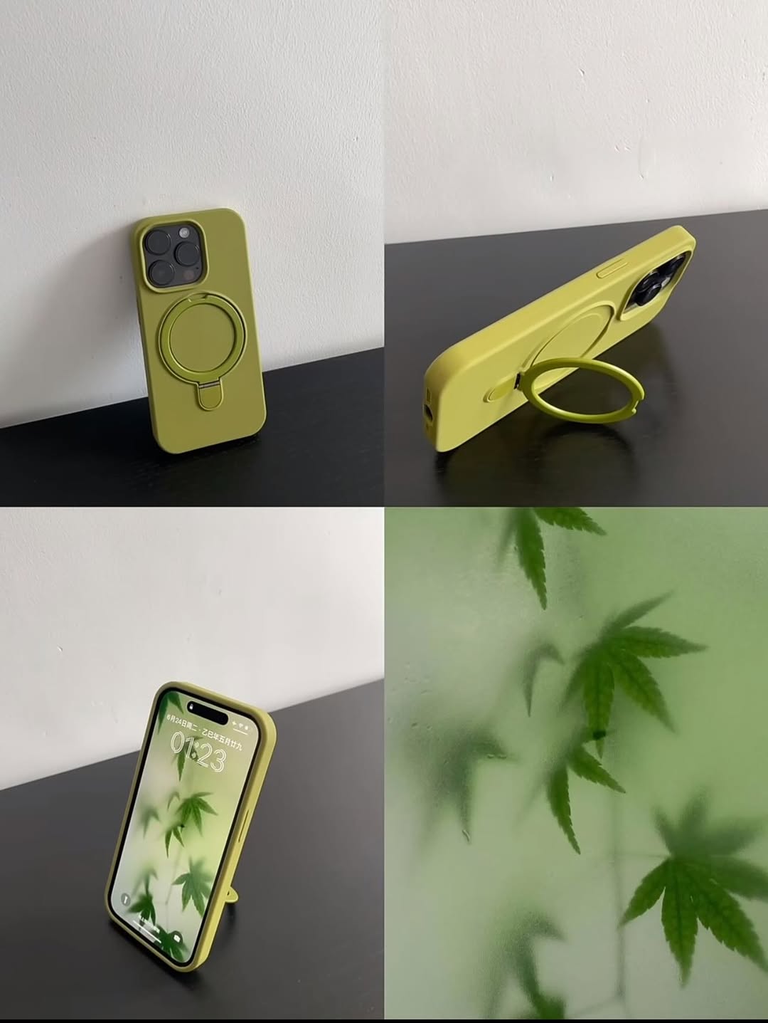 Sage Green Mag Ring Case