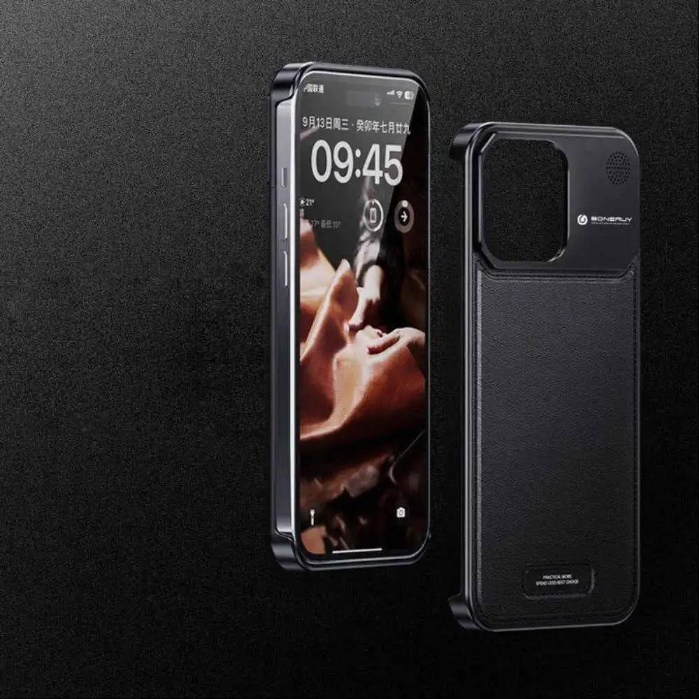 Aeroflex Premium Metallic Leather Case