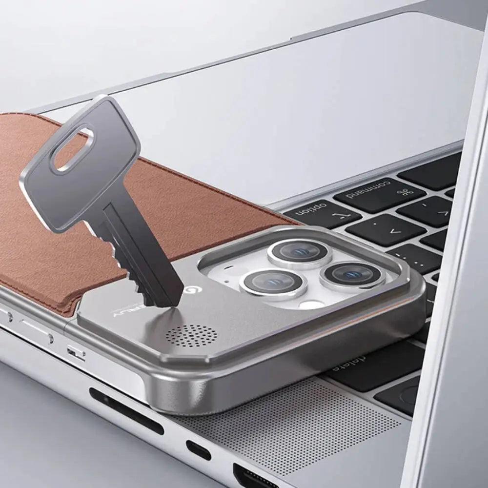 Aeroflex Premium Metallic Leather Case