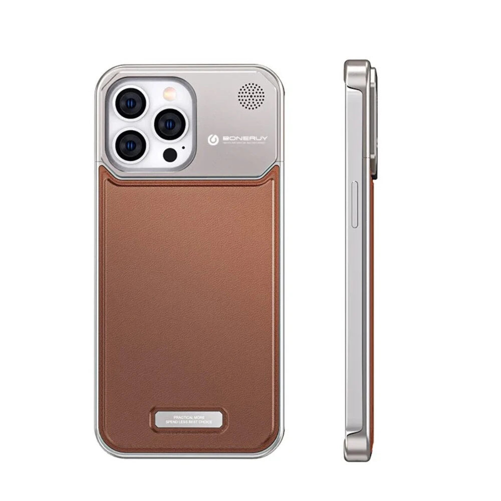 Aeroflex Premium Metallic Leather Case