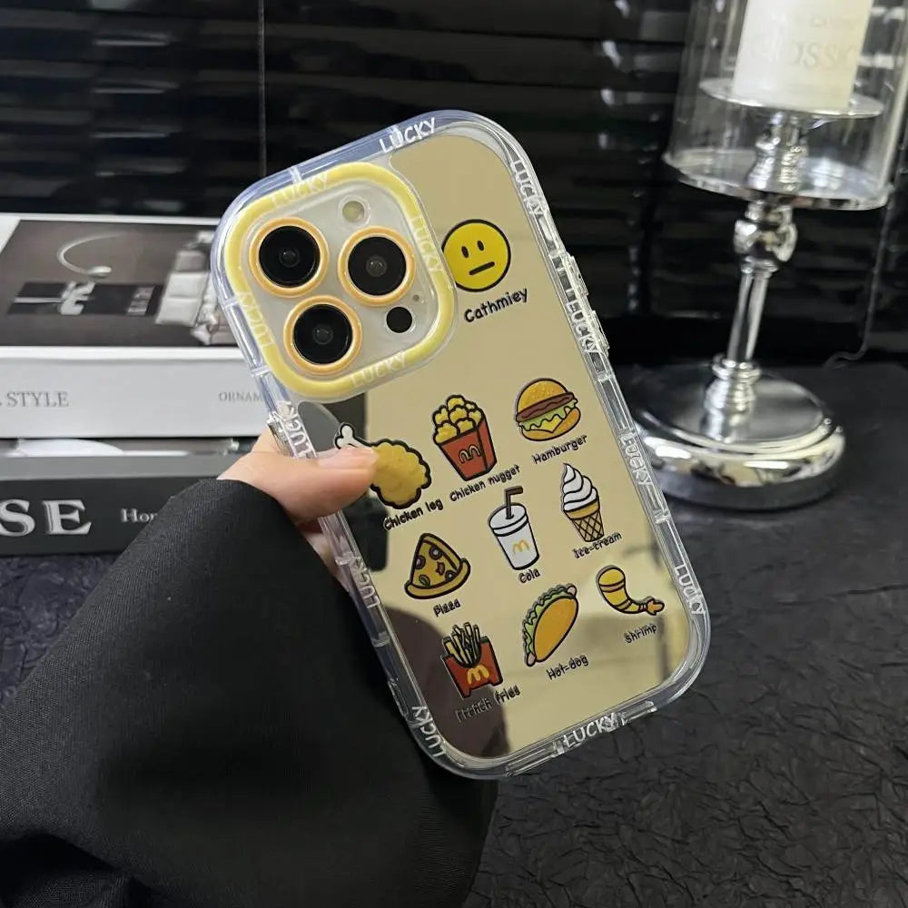Snack Attack Mirror Case