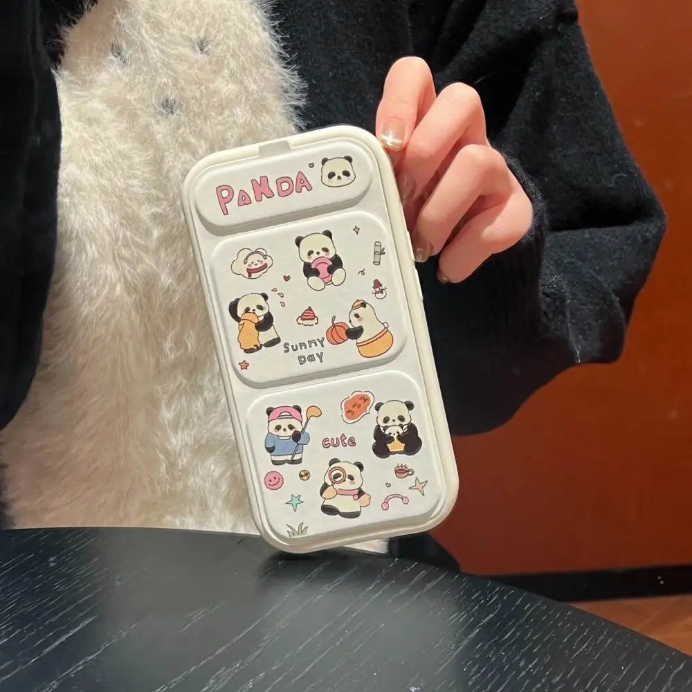 Baby Panda Folding Stand Case