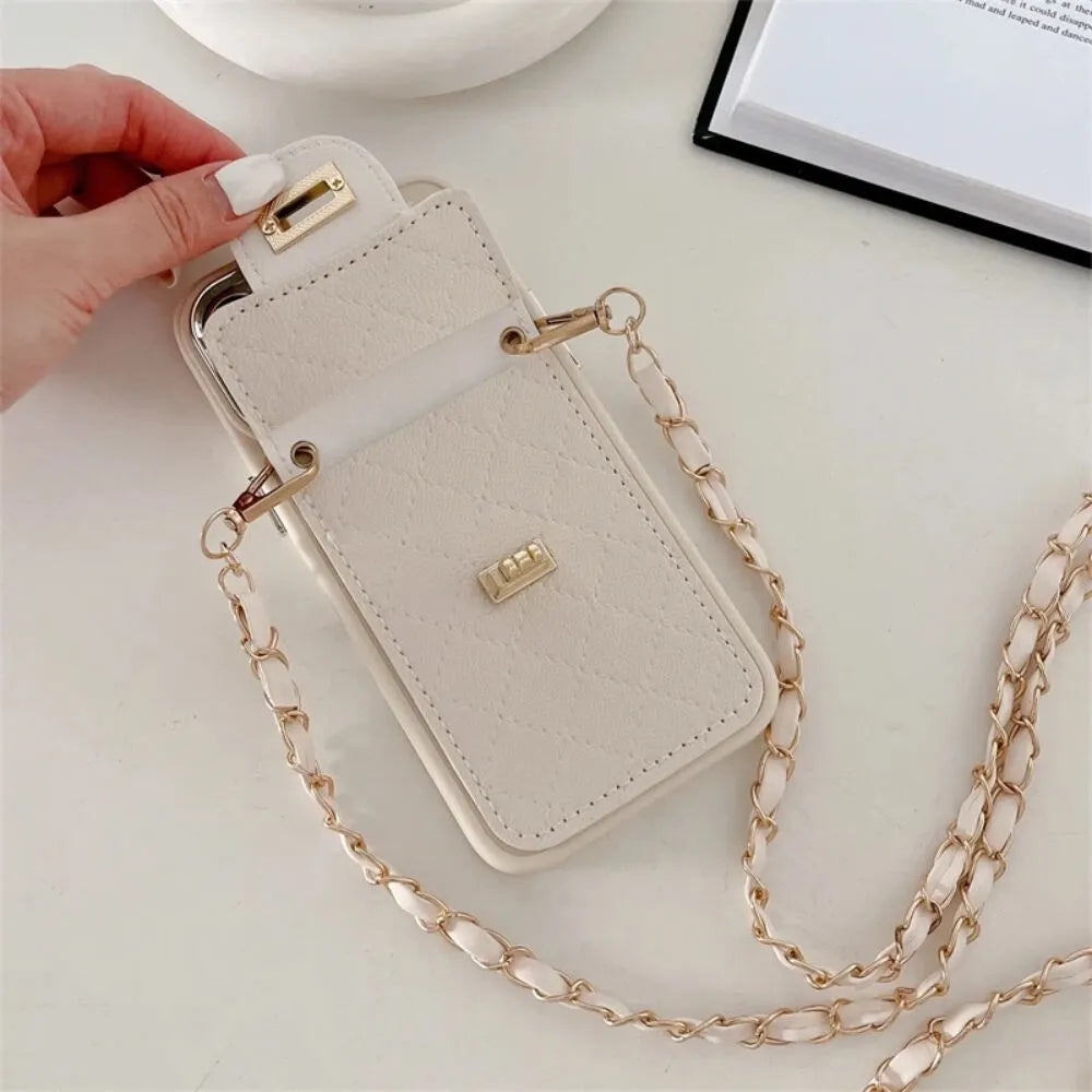 Leather Purse Wallet Case With Hanging