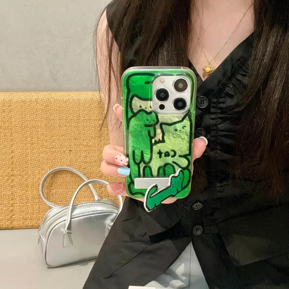 Graffiti Cats Stand Case