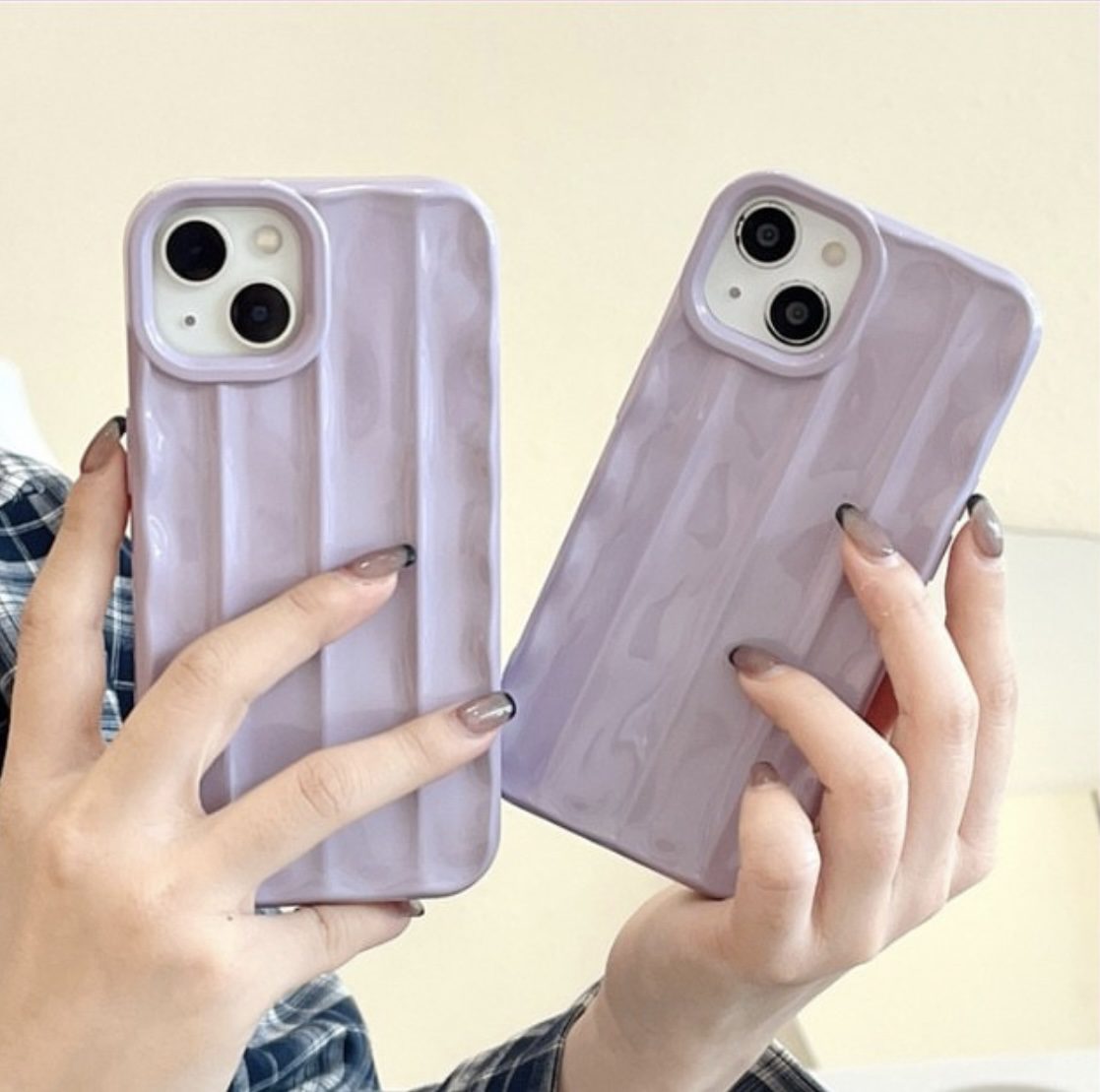 Iphone Shinny Wave Case