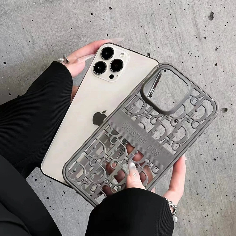 Electroplated Natural Titanium  Phone Case