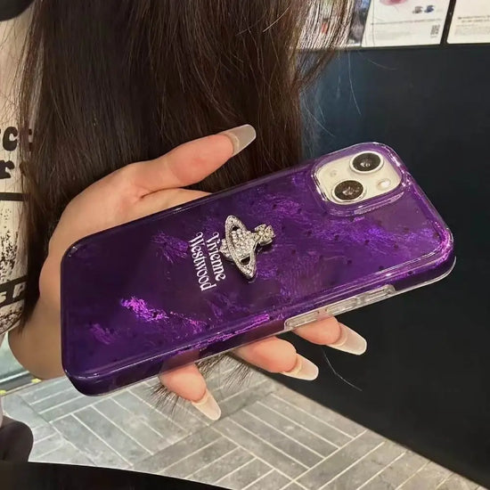 Purple Majesty Crystal Case