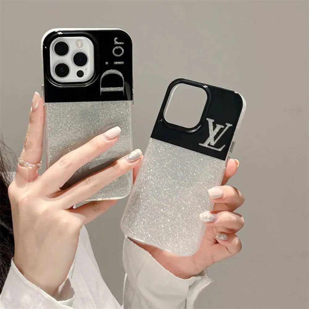 Luxury Branded Glitter Case