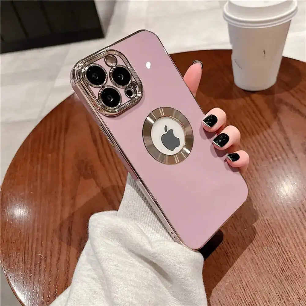 Luxury Glass Camera Protected Case
